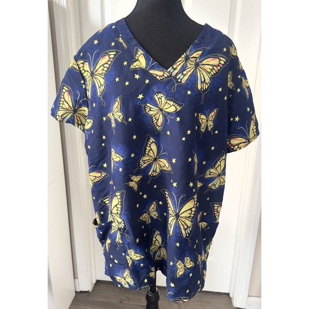 Serene Butterfly Scrub Size XL